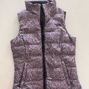 The North Face 700 Goose Down Womens XS Purple/Gray Puffer Vest